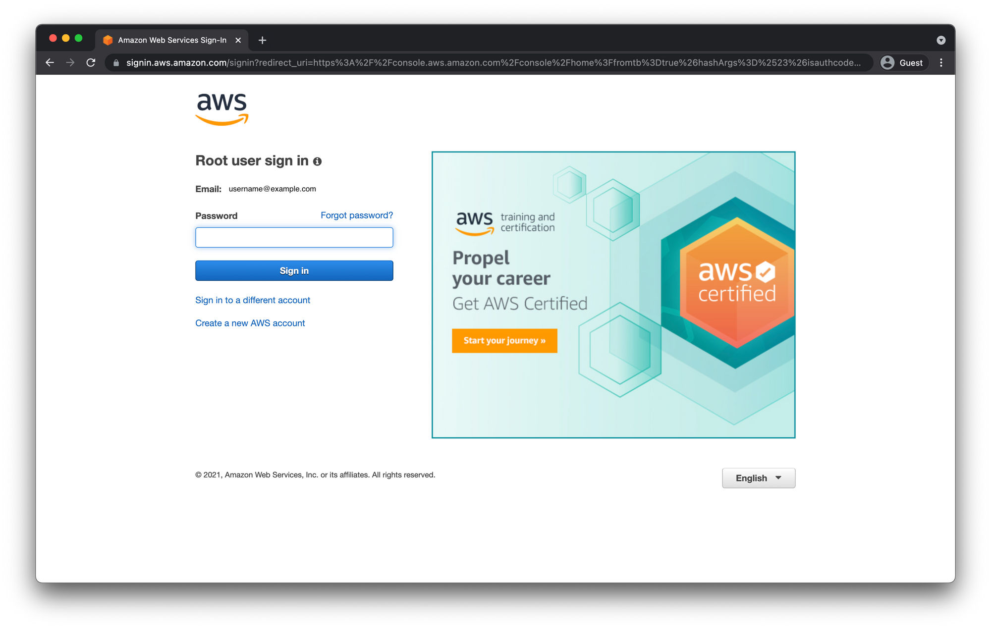 Setup and Secure AWS Free Tier Account