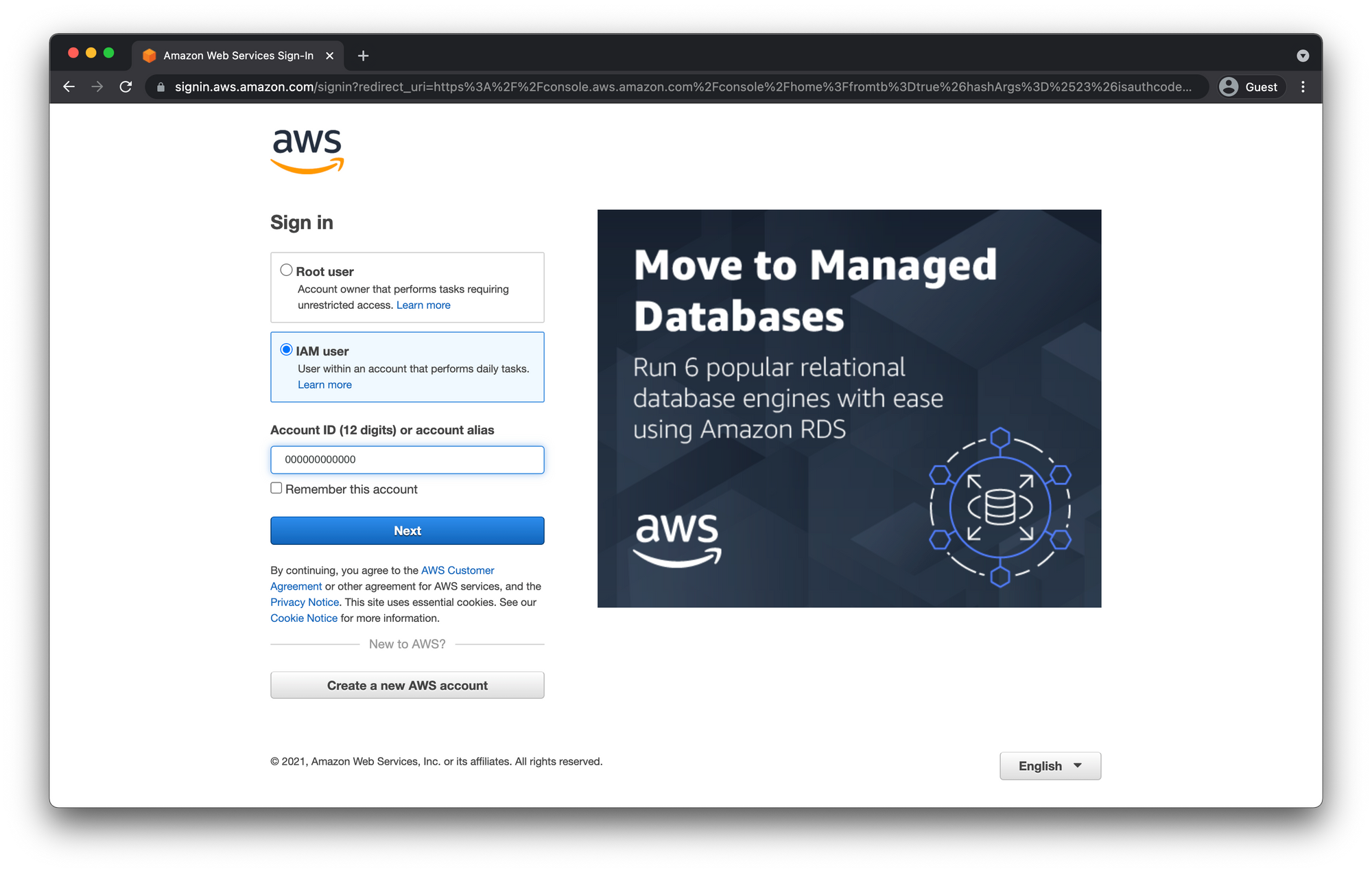 Setup and Secure AWS Free Tier Account