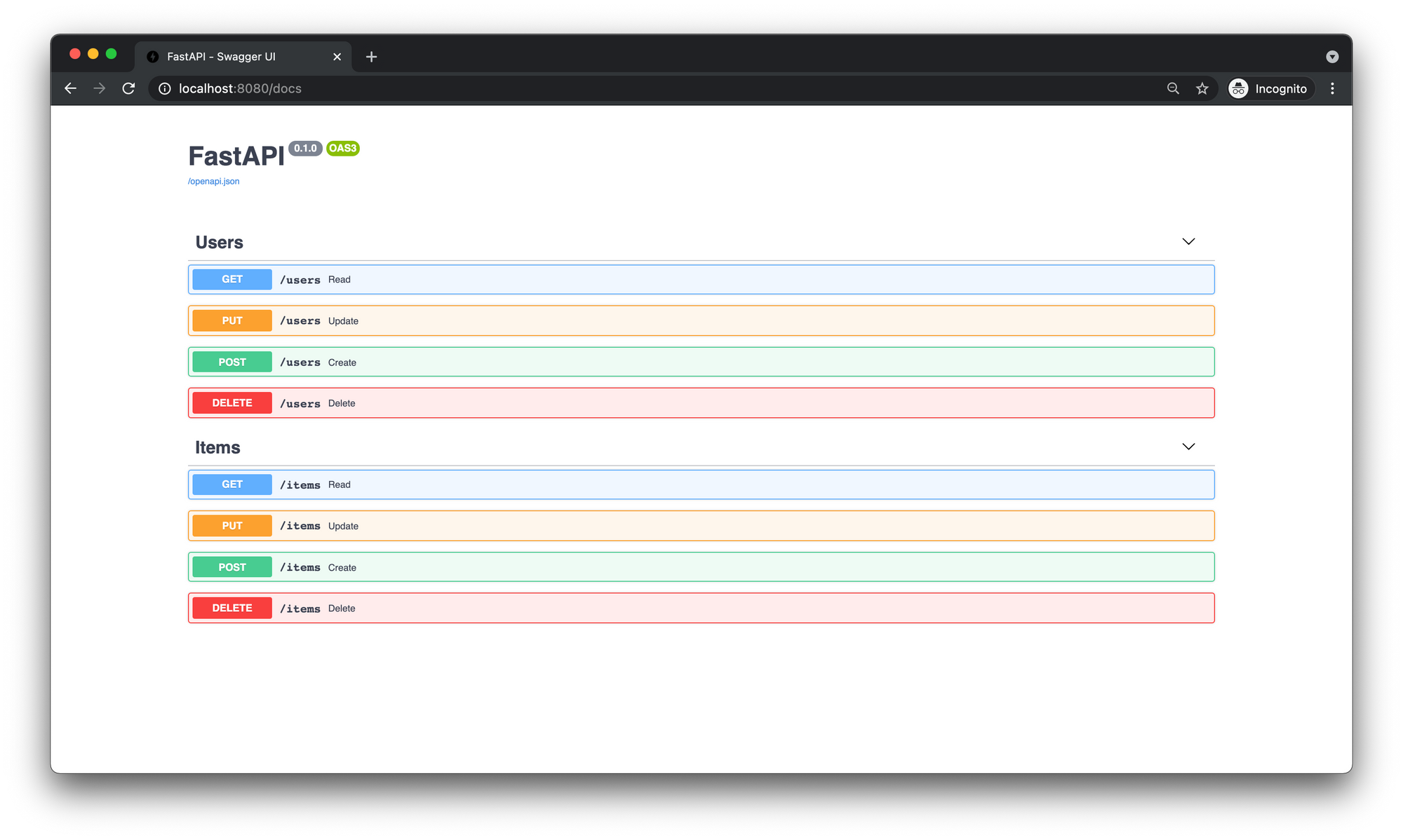 FastAPI Crash Course