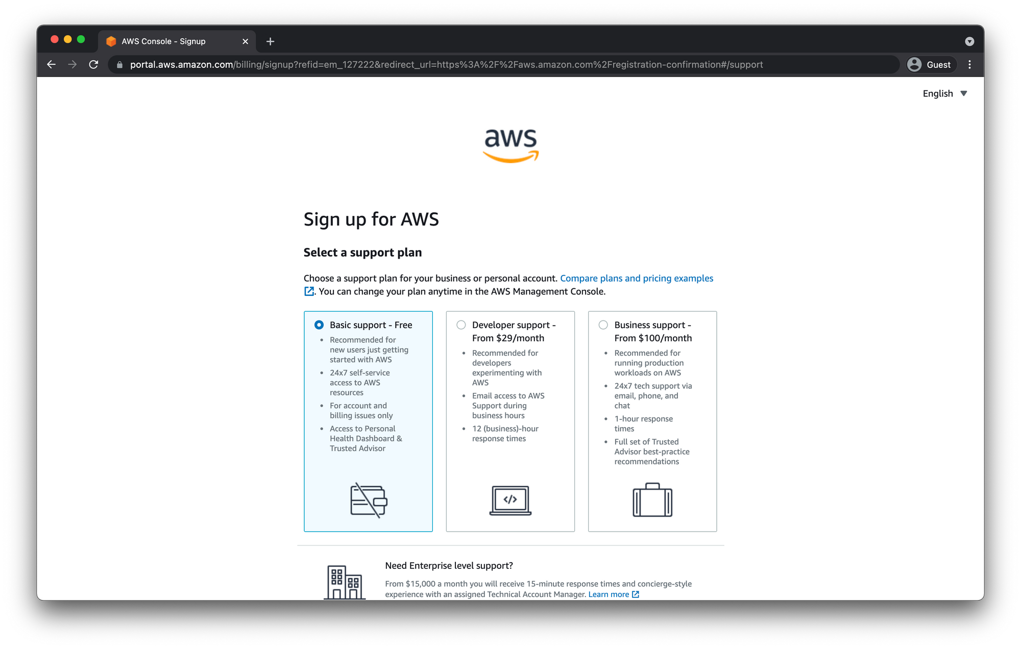 Setup and Secure AWS Free Tier Account