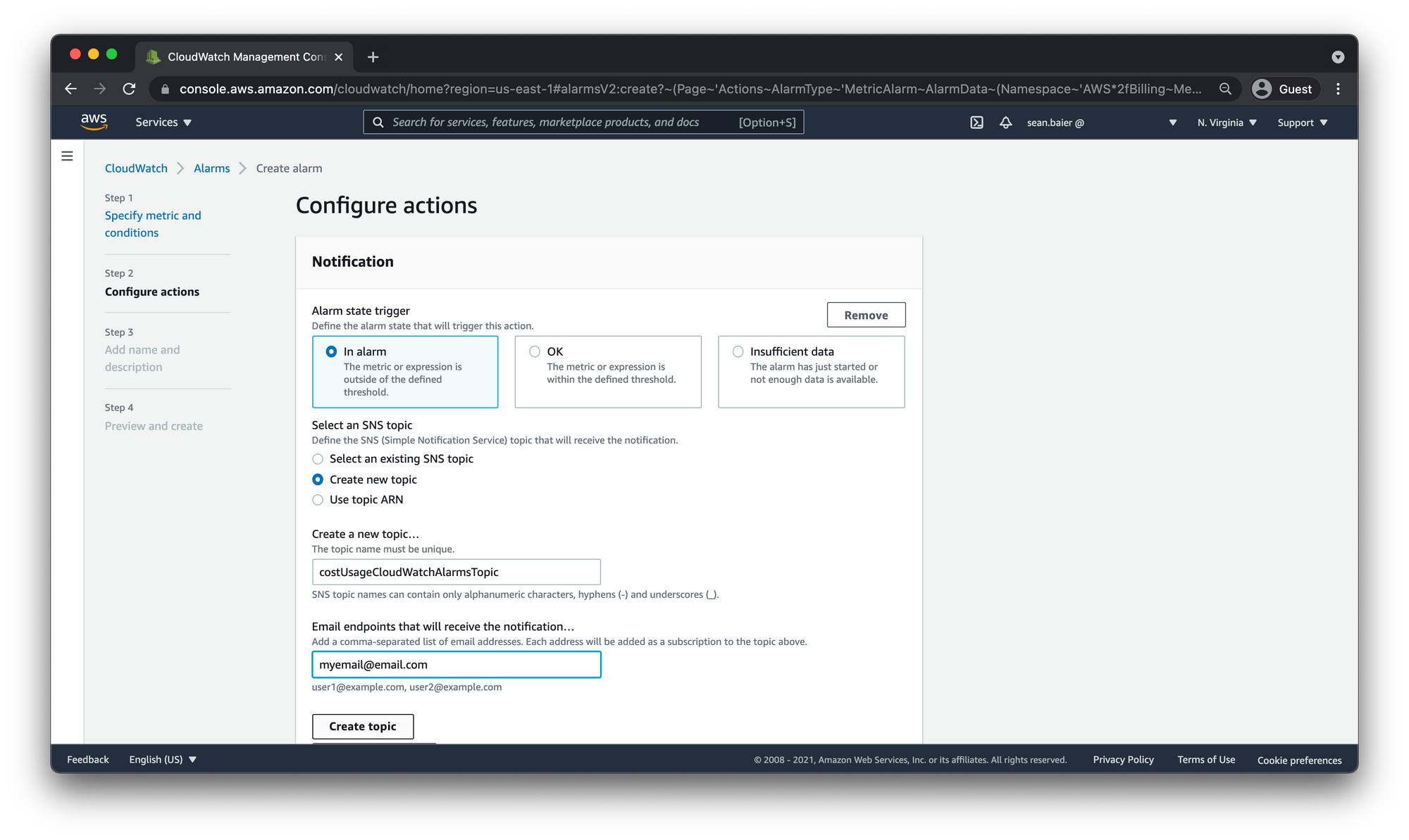 Setup and Secure AWS Free Tier Account